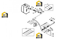 Система гидравлическая главная 15E0979(J)