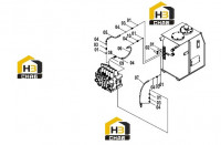 Система гидравлическая главная 15E0979(С)