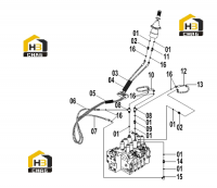 Система пилотная гидравлическая 12E0200(H)