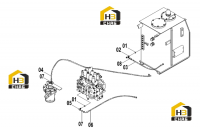 Система пилотная гидравлическая 12E0200(K)