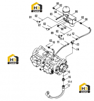 Система пилотная гидравлическая 12E0231(A)