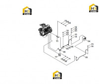 Топливопровод 00E0537(I)