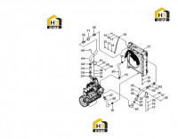 Трубопроводы системы охлаждения 00E0537(K)