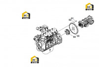 Установка муфты 00E0537(D)