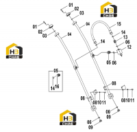 Устройство вспомогательное рабочего трубопровода 11E0933(A)