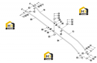 Устройство вспомогательное рабочего трубопровода 11E1256(B)