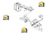 Узел шланга 15E0494(I)