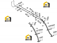 Узел трубопровода 11E0486(D)
