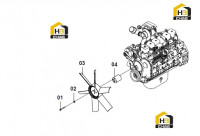 Вентилятор 00E0537(С)