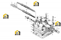 Клапан регулирующий коробки передач в сборе