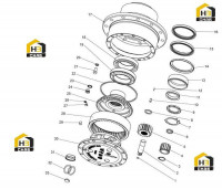 Редуктор колеса 83240200