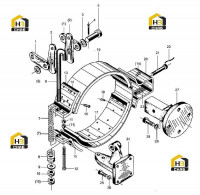 Тормоз стояночный