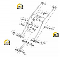Тяги ковша 300F.08II