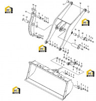 Механизм ковша 252100259