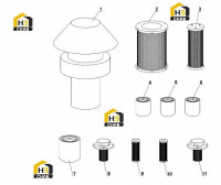 Комплект фильтров (Weifang Diesel)