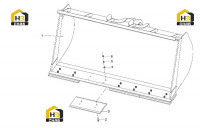Ковш для легких материалов 4.0 (253000543)