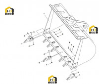 Ковш в сборе 2.7 (253000538)
