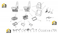 Сиденье в сборе XGZY01-III (801902762)