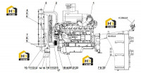 Система двигателя (WD10G220E21)