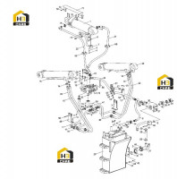 Система рабочая гидравлическая (251801355)