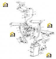 Система рабочая гидравлическая (251801304)