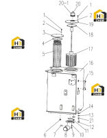Бак гидравлический 321001005
