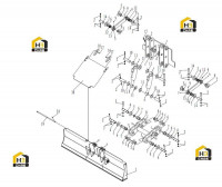 Бульдозер задний 321001498