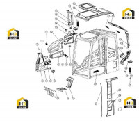 Комплектующие кабины 802138395