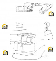 Провода к аккумуляторам 321001725
