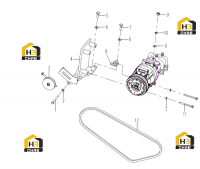Шкив натяжителя