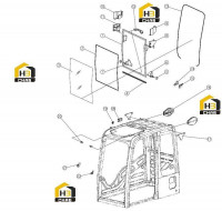 Стекло заднее 802138395