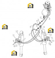 Трубки гидравлические к цилиндрам