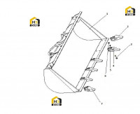 Ковш в сборе 252604812