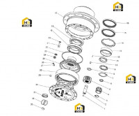 Редуктор бортовой в сборе 83240200