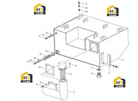 Бак дизельный в сборе