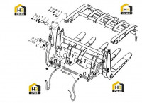 Машина для сгребания сена