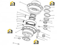 Редуктор бортовой в сборе
