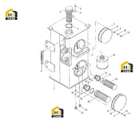 Комплектующие масляного бака