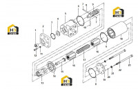 Механизм гидравлический рулевой