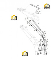 Цилиндр ковша 310705487