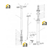 Цилиндр штока ковша 803083611