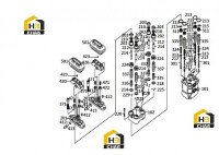 Клапан управляющий ножной 803072054