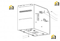 Датчик температуры гидравлического масла 310707825