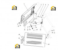 Дверь передняя и задняя боковая 310705756
