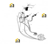 Система гидравлическая пилотного управления 310705467