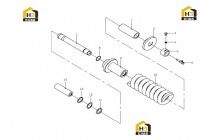 Устройство для натяжения гусеницы 800308239