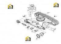 Узел гусеничный 310705323