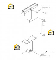Опора буровой установки 0041703009