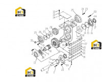 Привод вращения 0041704000