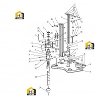 Рама подъемника с комплектующими 0041706000